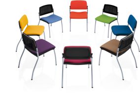 Chaises de collectivité et visiteurs et chariot de transport:Fever,Inventiv,Altéa,Slim,Sun,Anthra,Feely,Meeting,Adria,Integra,Ono,Pim&lsquo;s.