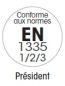 EN1335 : norme concernant les sièges de travail. Partie 1 : dimensions Partie 2 : exigences de sécurité Partie 3 : essais de sécurité