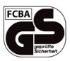 GS : norme allemande délivrée par le TÜV indiquant que le produit est conforme aux normes de sécurité et de qualité en vigueur.